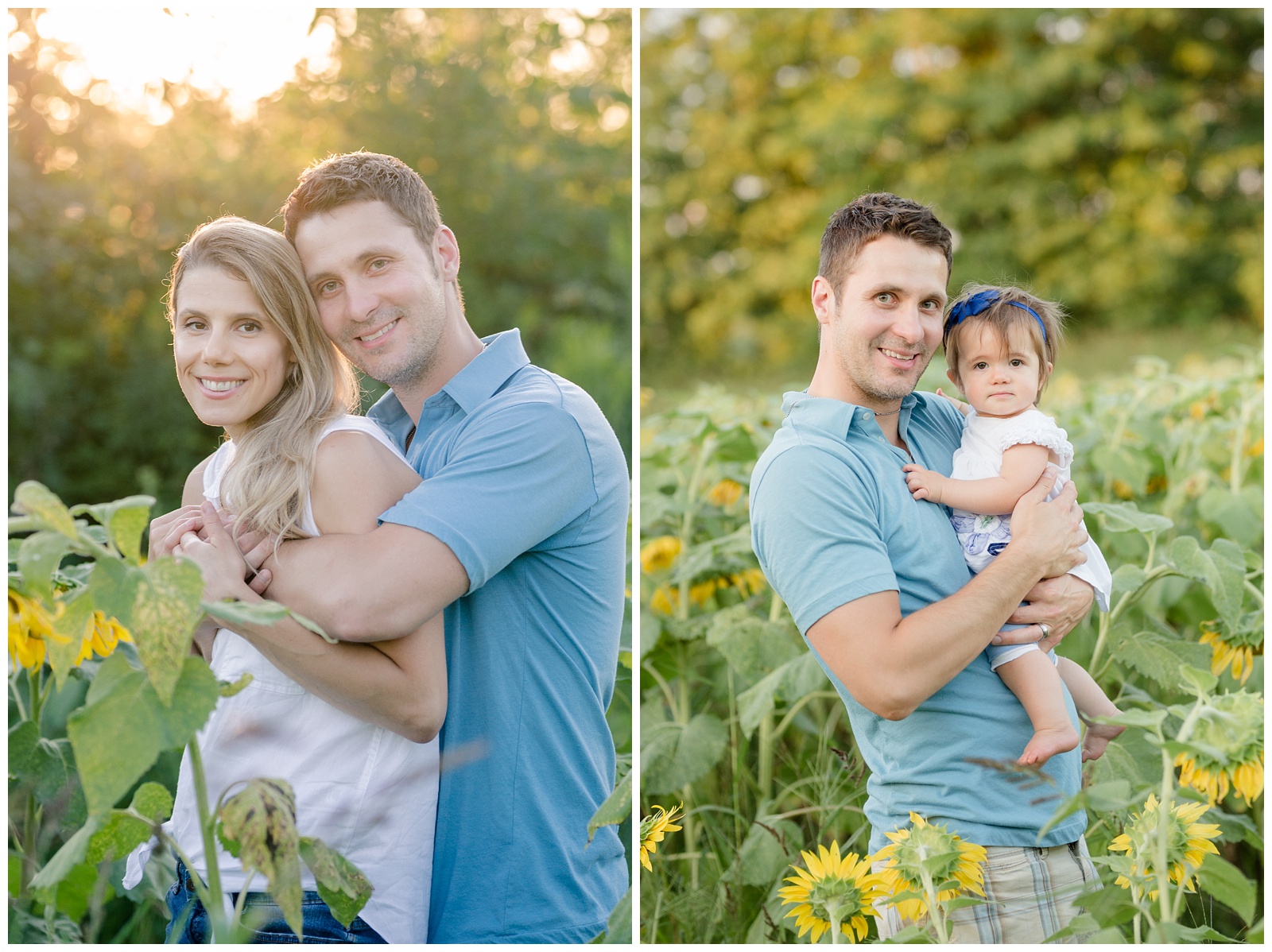 Family Session: Blooming Sunflower Field | emilysommerphotography.com